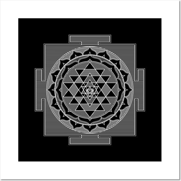 Sri Yantra Wall Art by marieltoigo